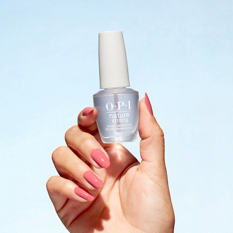 Plant-Based High-Shine Nail Top Coat - 0.5 fl oz
