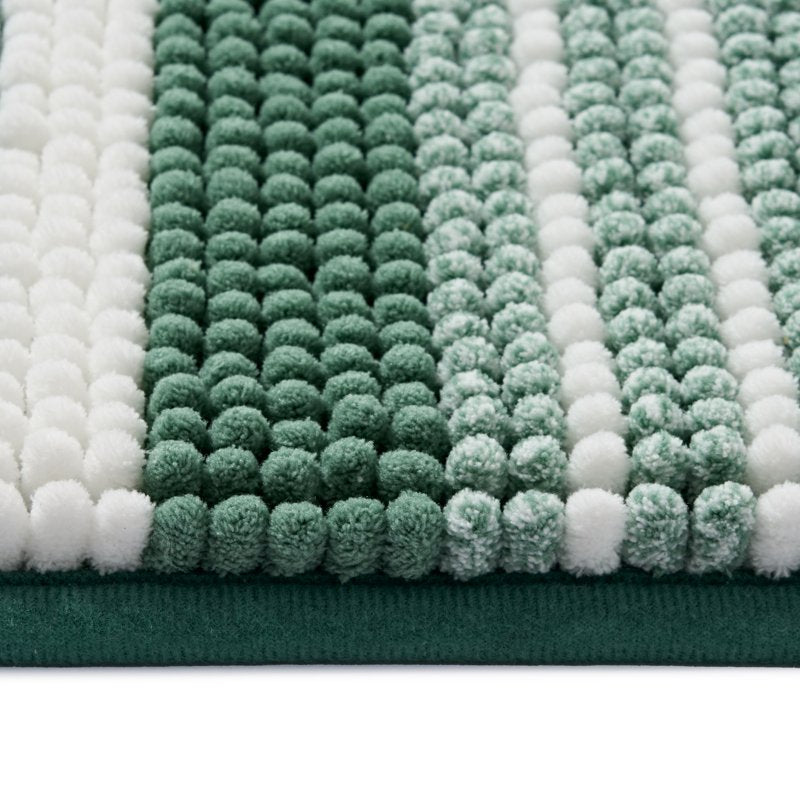Mainstays Foam Noodle Bath Rug - Green, 20 x 32 Inches