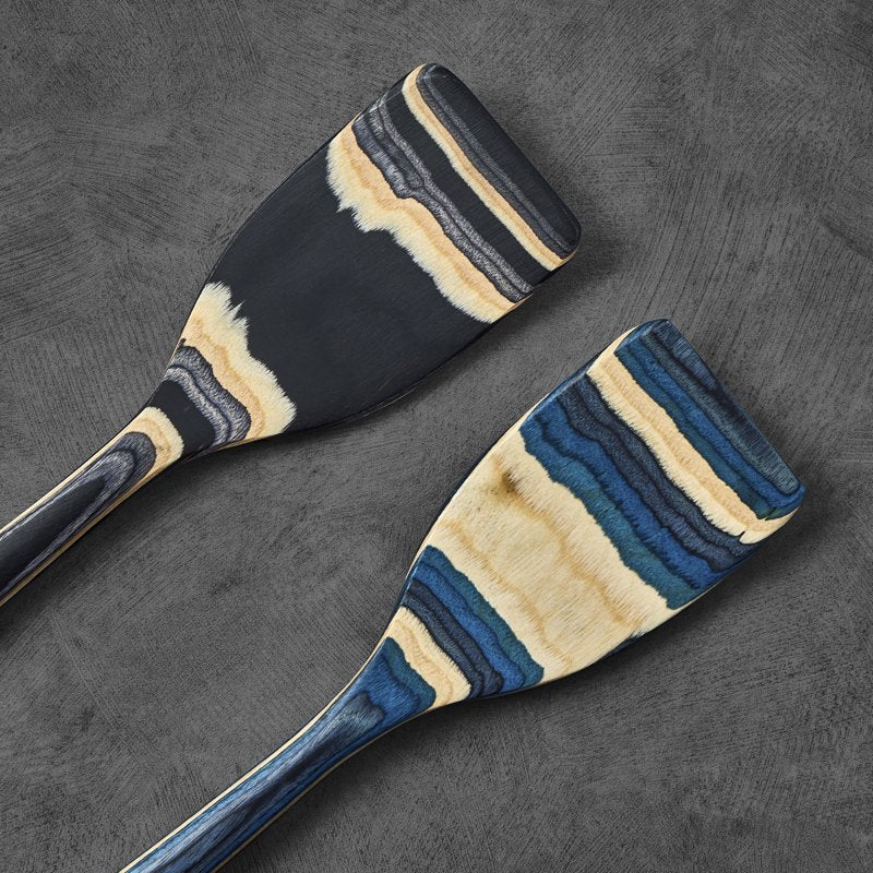 Pakka Wood Turner in Black - Unique Grain, Comfortable Grip
