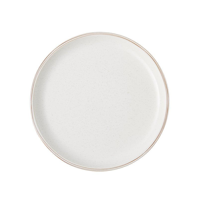 Gold Frost Dinnerware Set - 12-Piece Stoneware for 4