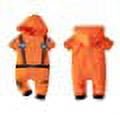 Baby Toddler Astronaut Cotton Romper - Short Sleeve, 36 Months, Orange - Cosplay Halloween Outfit