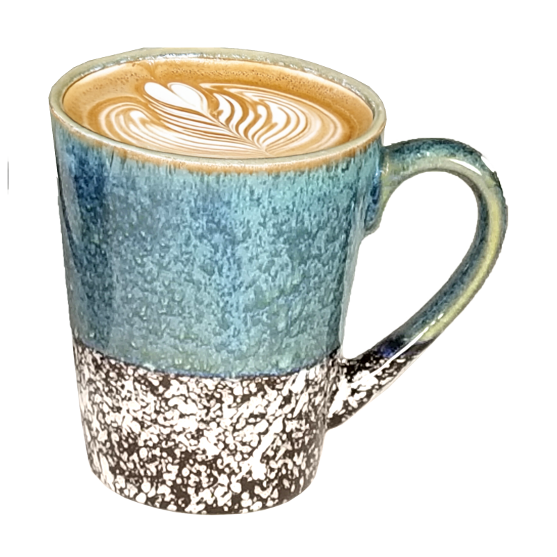17oz Multi-Color Coffee Mug Set - 4 Pieces, Granite