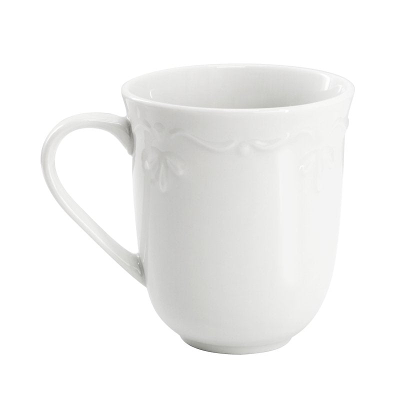 16-Piece Porcelain Dinnerware Set - White