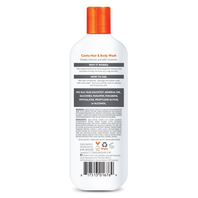 2-in-1 Hair & Body Wash with Shea Butter & Tea Tree Oil - 13.5 fl oz