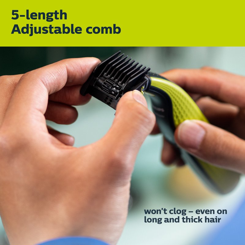 Electric Trimmer and Shaver - Philips Norelco OneBlade 360 QP2724/70