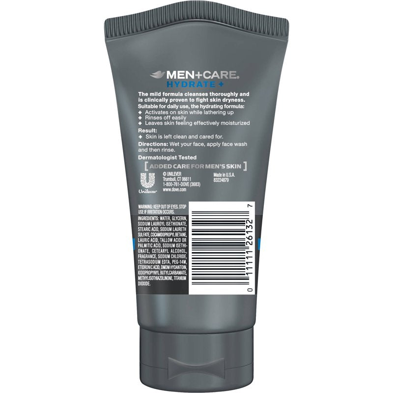 Hydrating Face Wash for Men - 5 fl oz, Gentle Cleanser