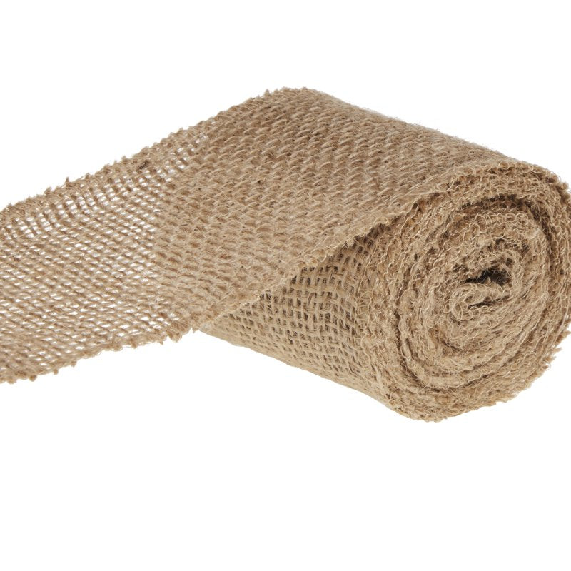 3 Inch x 5 Yards Burlap Roll - Natural Jute Fabric for Crafts & Decor - Variation of THIS listing