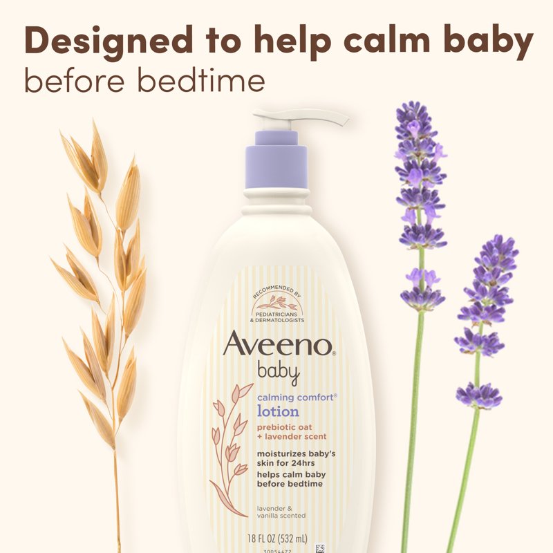 Calming Comfort Baby Bath & Body Wash - Lavender & Vanilla, 12 fl oz
