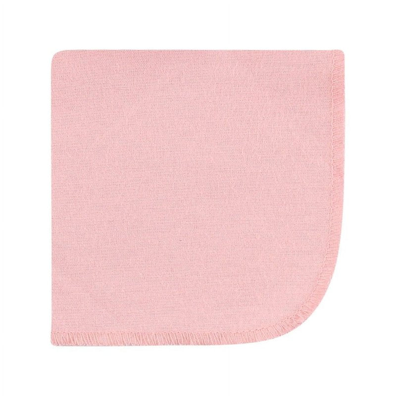 Baby Washcloths 12 Pack - Soft Cotton Poly Flannel for Baby Care & Bath