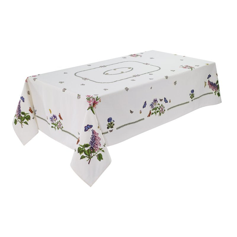 Ivory Tablecloth 60" x 120" Oblong - Botanic Garden Collection
