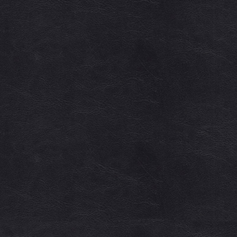 Large Round Tufted Ottoman with Storage - Black & Brown