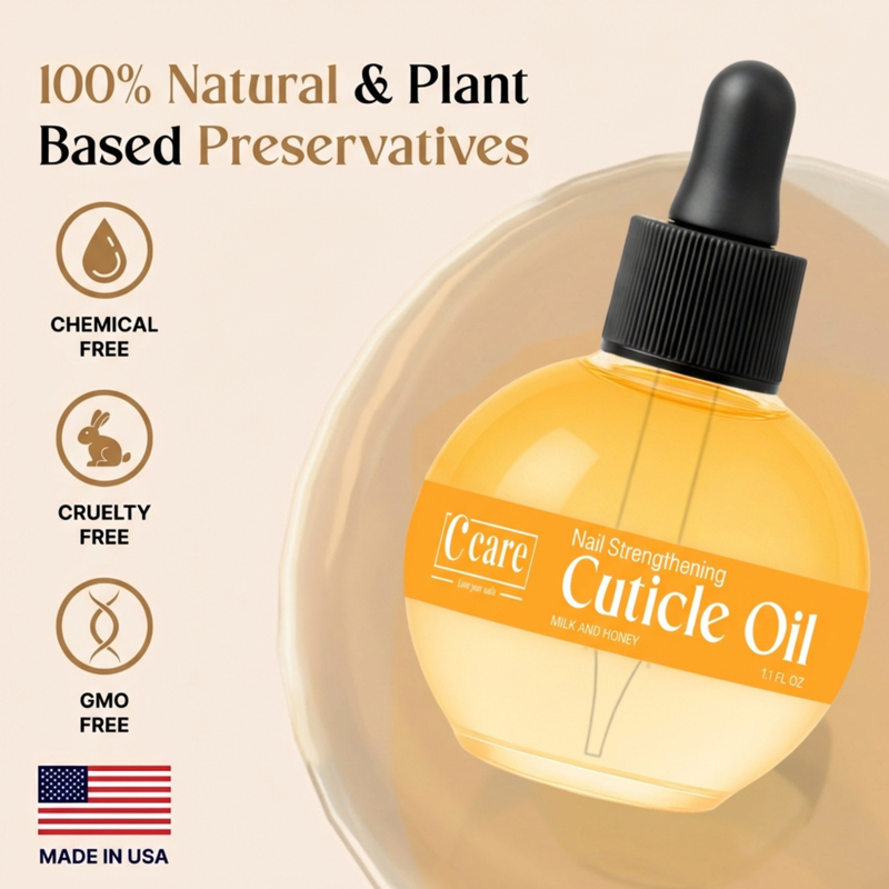 Milk & Honey Cuticle Oil - Moisturizing & Strengthening, 1.1 fl. oz.