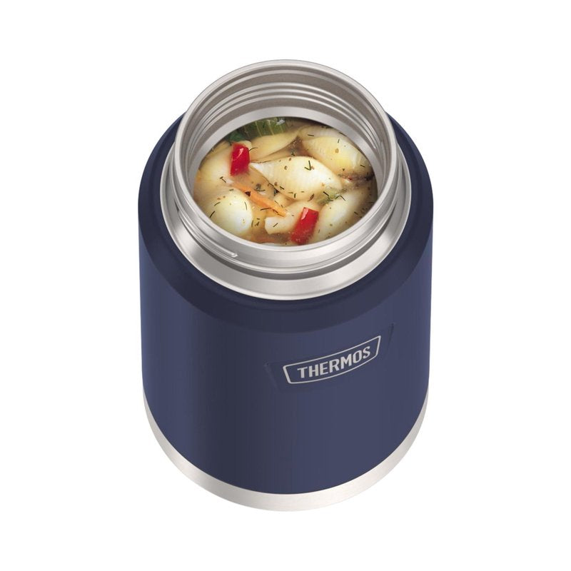 24oz Insulated Food Jar with Spoon - Mystical Navy
