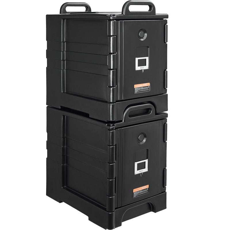 81 Qt Insulated Food Pan Carrier - Dual Pack Hot Box Container