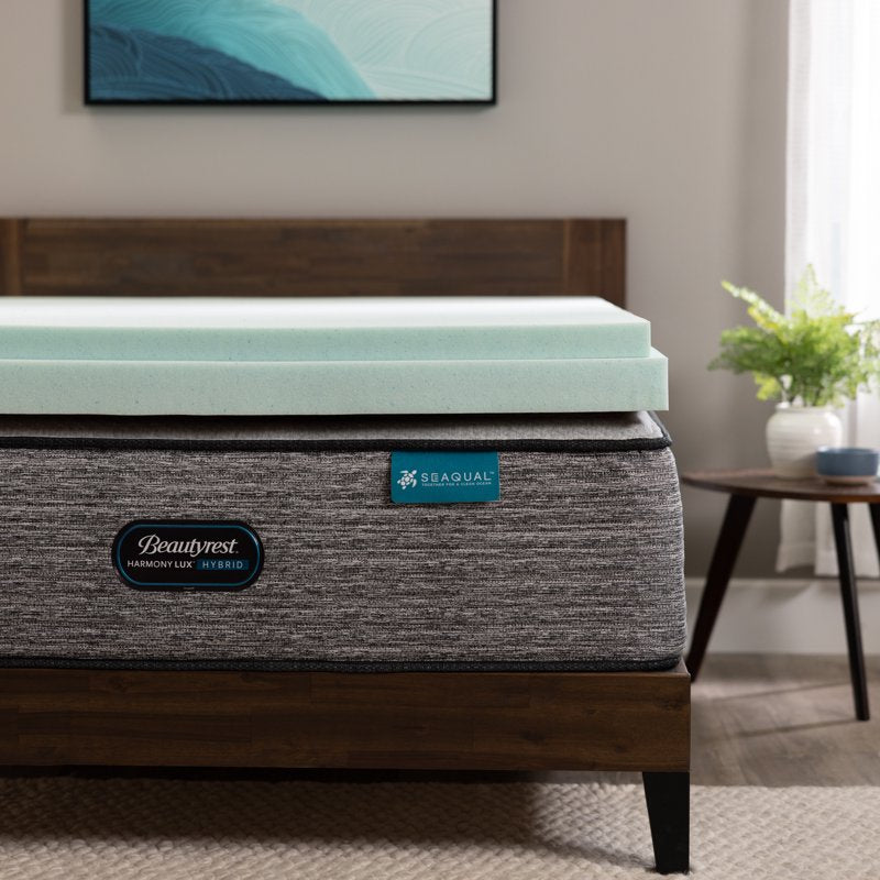 Beautyrest 2-inch Thermagel Deluxe Cooling Memory Foam Mattress Topper Twin