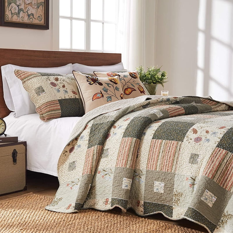 Sedona Desert Beauty 100% Cotton Quilt Set - Full/Queen, 3-Piece