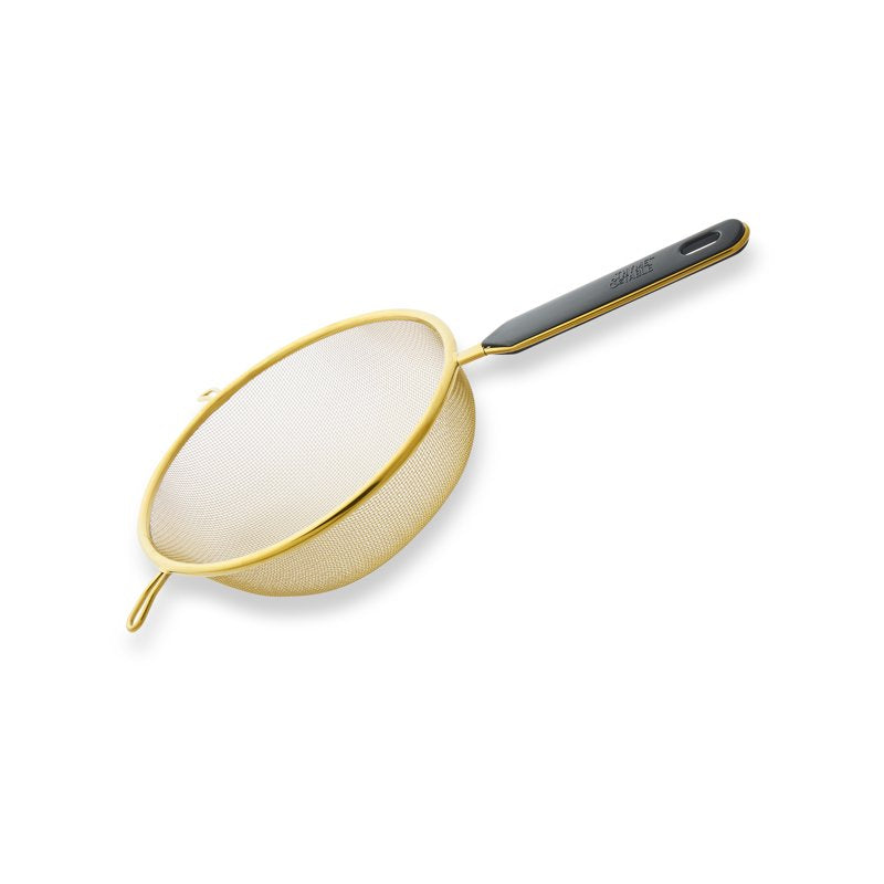 3-Piece Gold Strainer Set - Fine Mesh Kitchen Strainers