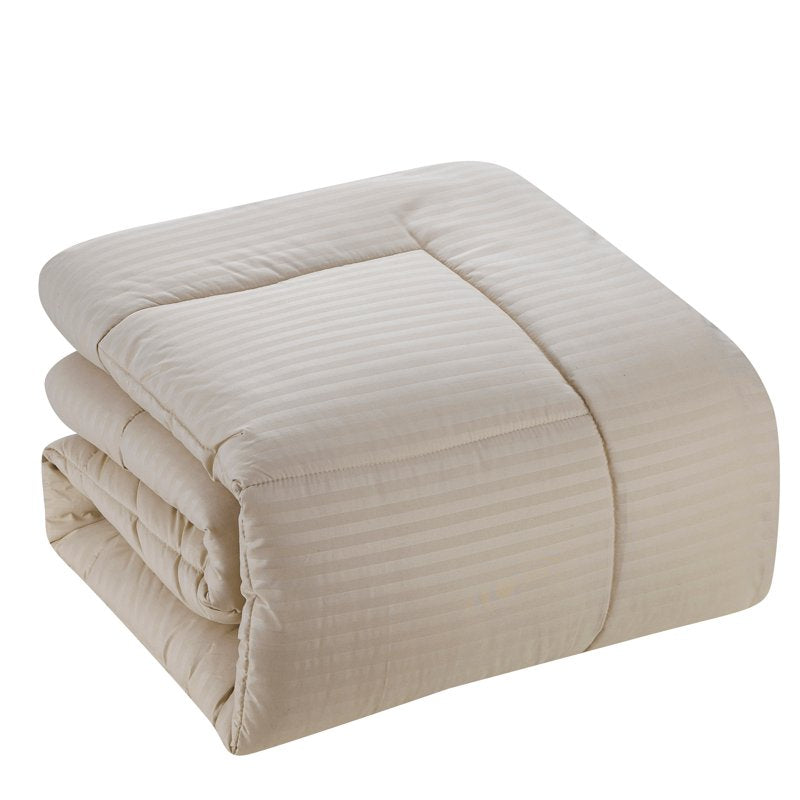 Twin Hotel Style Dobby Stripe Bed in a Bag Set - Sweet Home Collection
