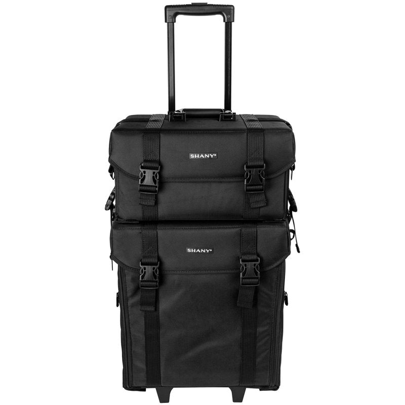 Luxury Makeup Artist Rolling Trolley Case with Organizer Drawers