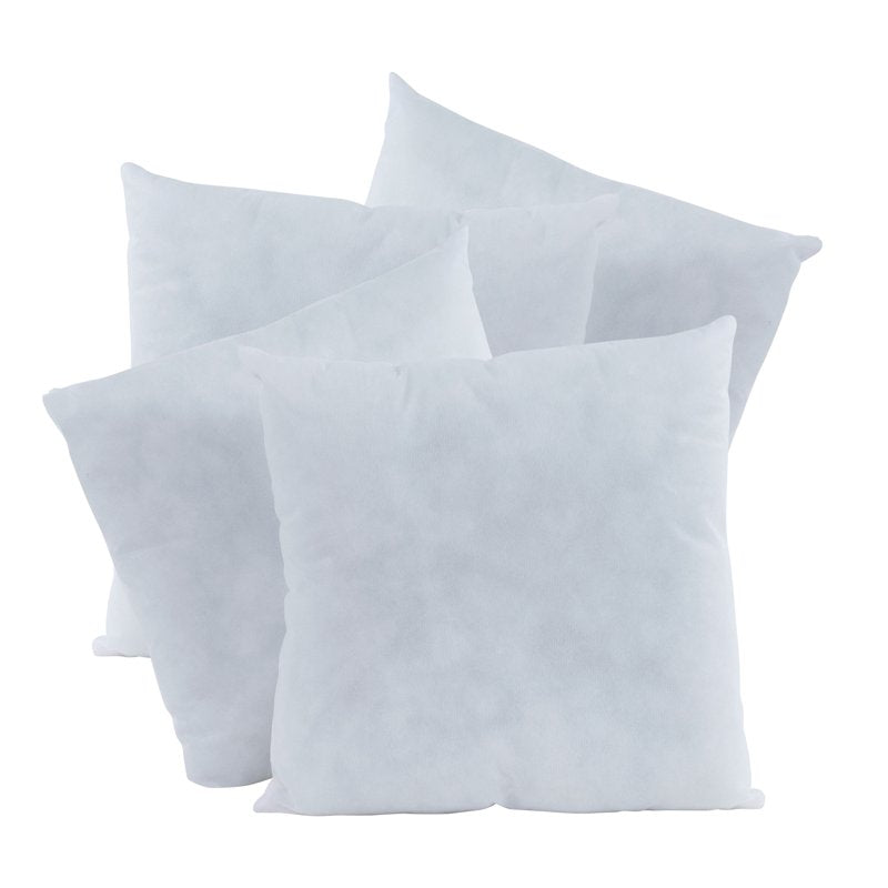 18-Inch Square Pillow Inserts Set of 4 - Decorative Support Cushions - Fairfield Crafter's Choice Variation 4