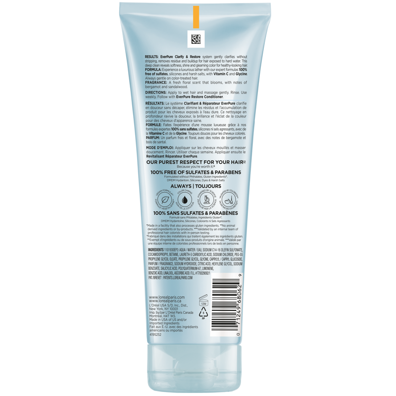 Clarifying Shampoo with Vitamin C & Glycine - 6.8 fl oz