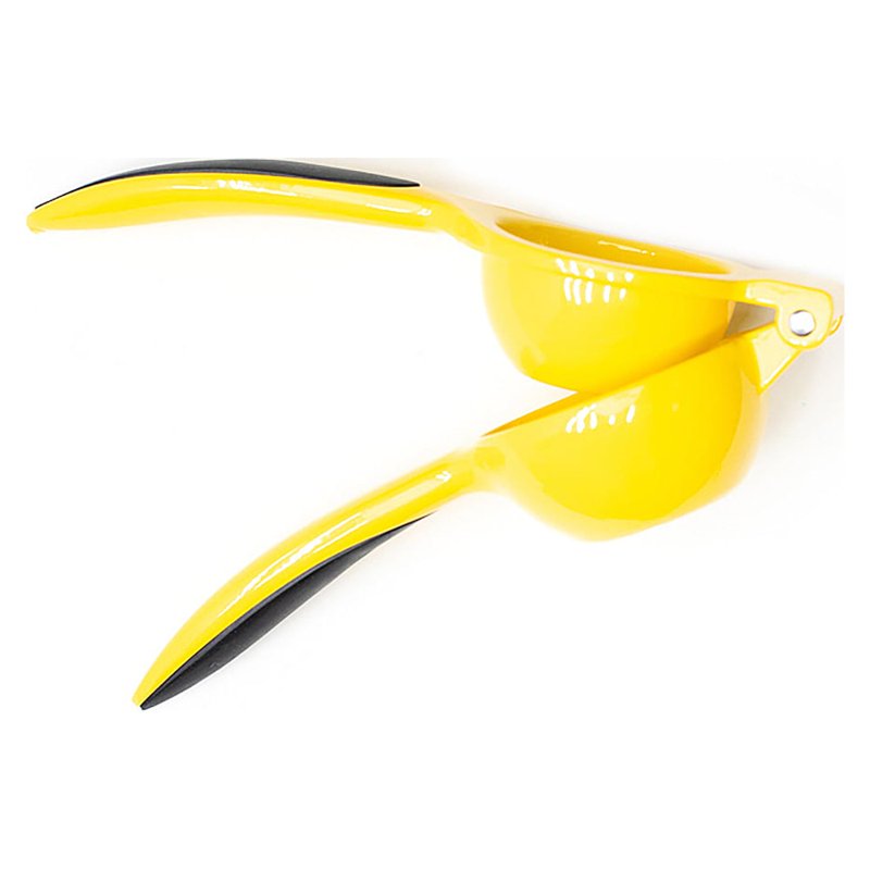 Heavy Duty Yellow Manual Juicer with Comfort Grip Handles