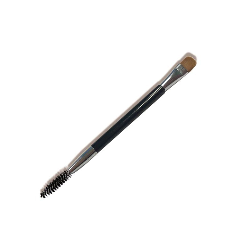 Creamy Brow Pomade with Dual-Ended Brush - Long-Lasting Smudge-Proof Formula