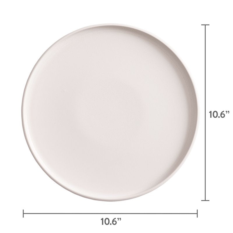 12-Piece Stoneware Dinnerware Set - Asher Collection