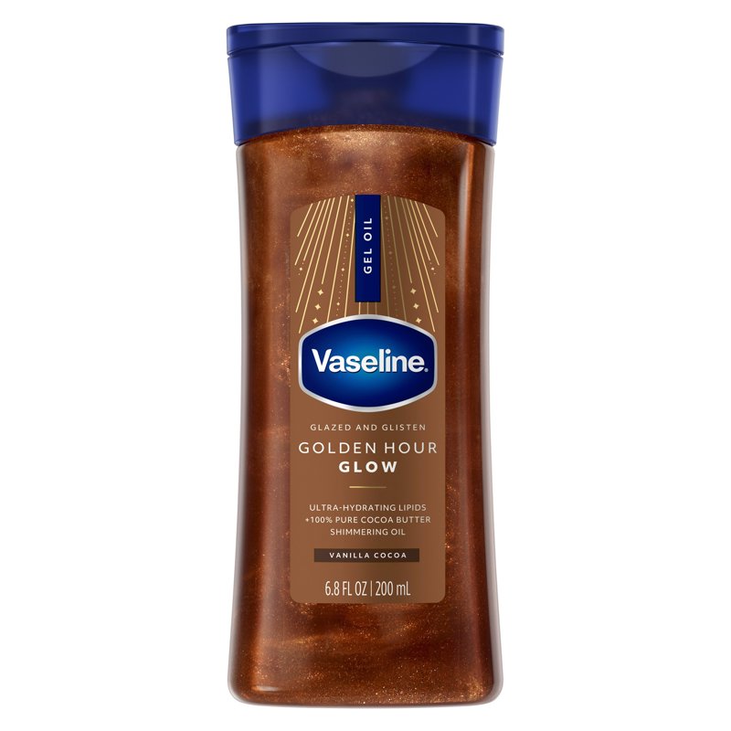 Shimmering Body Gel Oil with Cocoa Butter - Golden Hour Glow