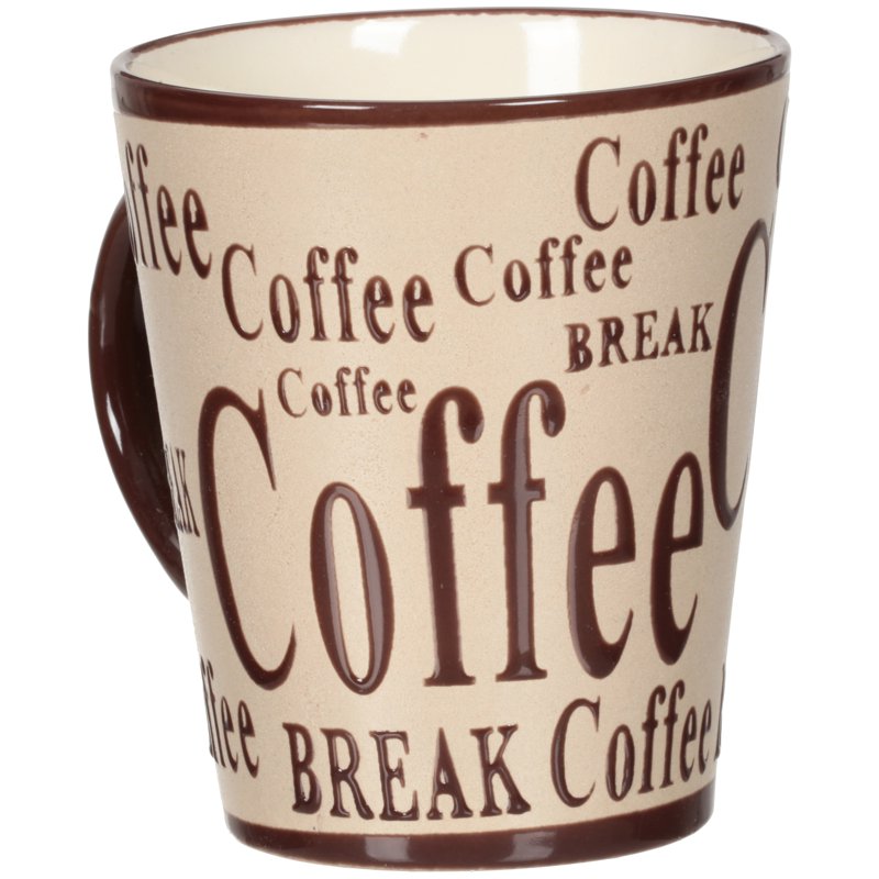 8-Piece Coffee Mug and Spoon Set - Assorted Colors, 13 oz