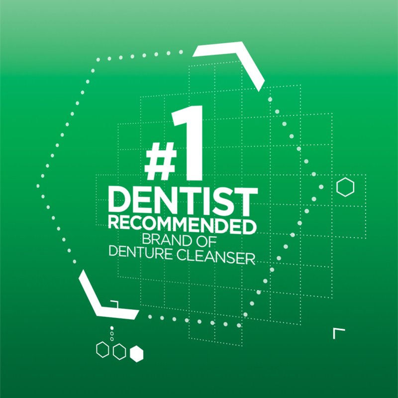 Denture Cleanser Paste, Triple Mint Freshness - 3.9 Oz