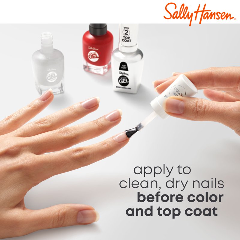 Long-Lasting Nail Polish Primer and Top Coat System - 0.5 fl oz