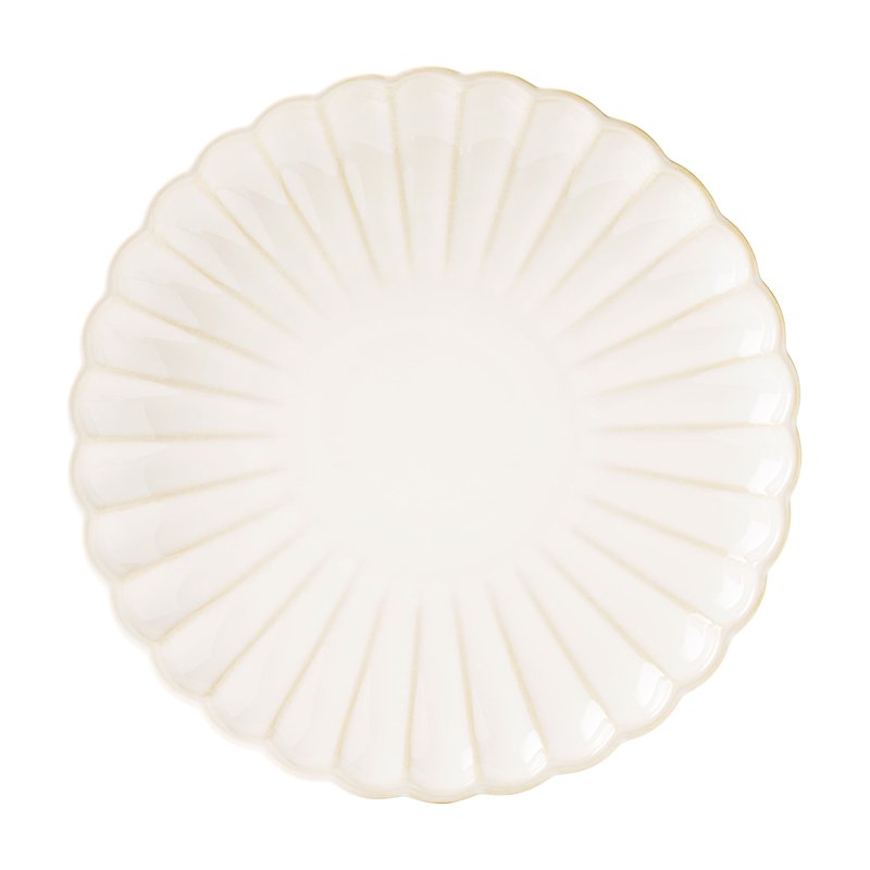 12-Piece Stoneware Dinnerware Set - Off-White