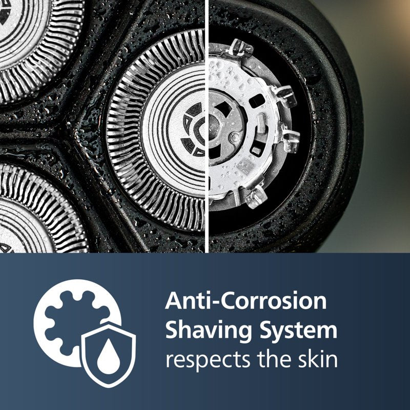 Cordless Electric Shaver with Pop-Up Trimmer - Wet & Dry Grooming Razor