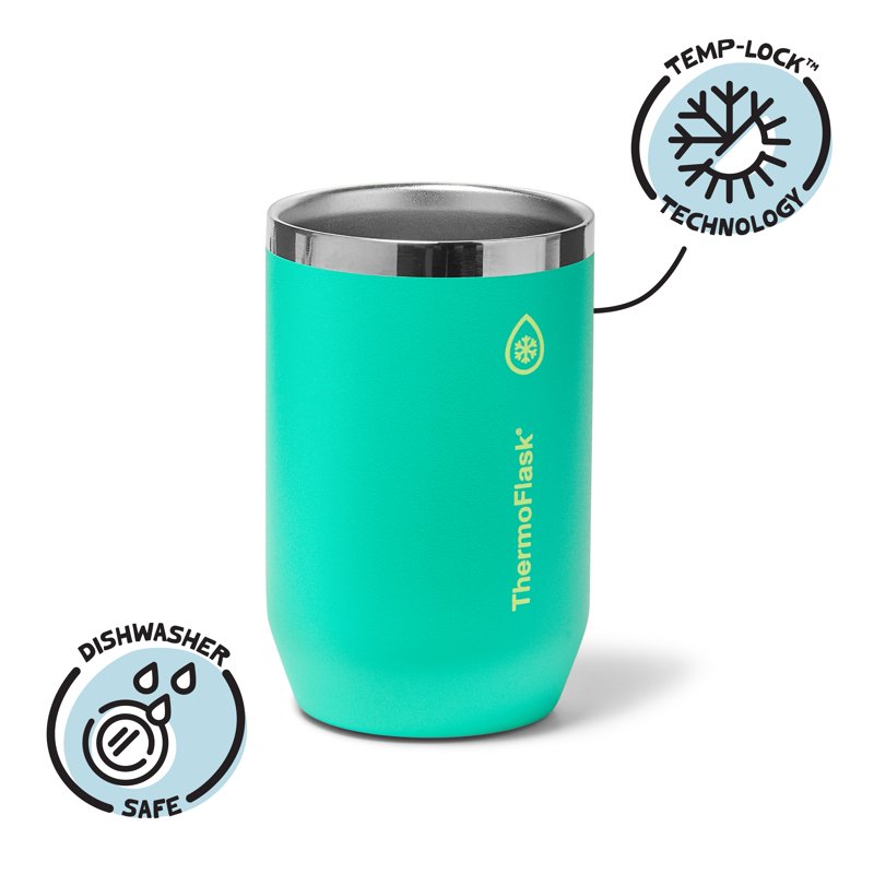 12 oz Insulated Can Cooler & Cup - Screamin' Green