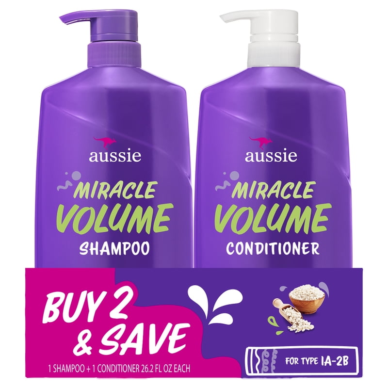 Miracle Volume Hair Care Bundle - Shampoo, Conditioner & Treatment