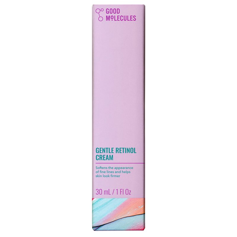Gentle Retinol Cream - Anti-Aging Night Treatment with Bakuchiol, 1 fl oz