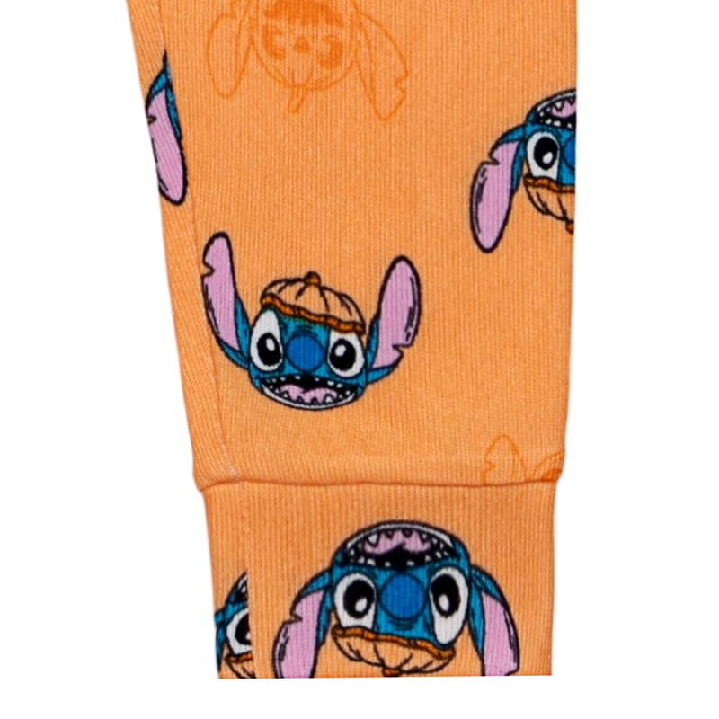 Lilo & Stitch Girls Halloween Pajama Set - Orange, 6 - Long Sleeve Top & Pants, 2-Piece