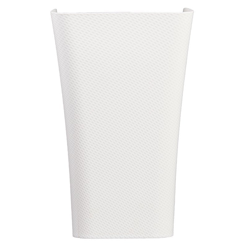 3.1 Gallon Anti-Microbial Bathroom Trash Can - White