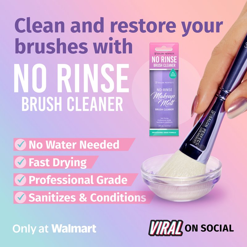 Makeup Brush Cleaning Starter Kit - Includes Makeup Melt, Tin & Towel