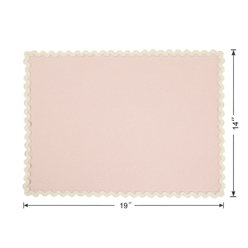 Easter Table Placemat Set - 4 Pack, 14" x 19", Cotton