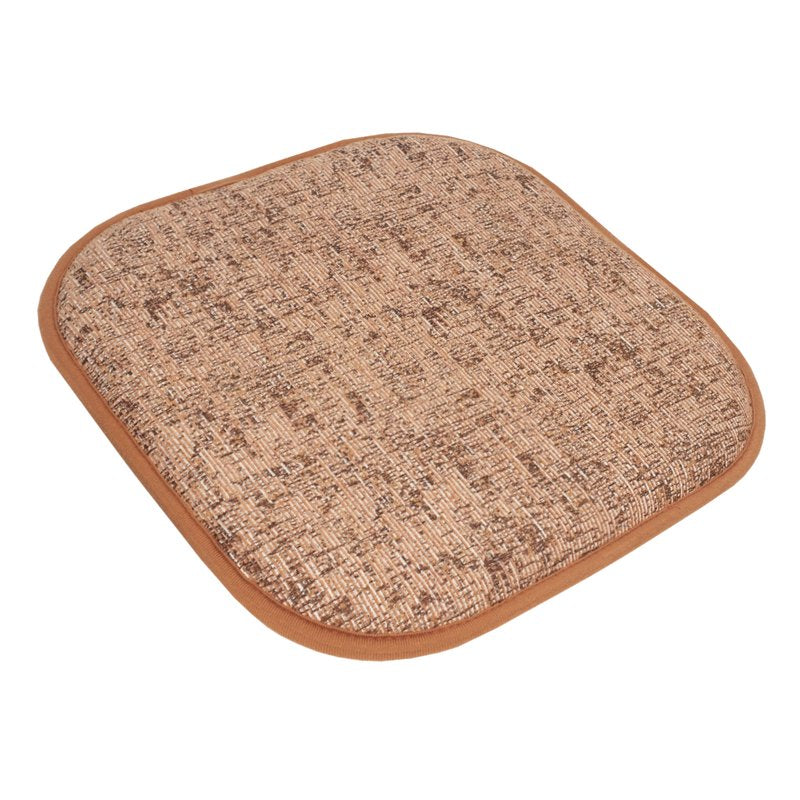 Memory Foam No Slip Back Chair Pad Cushion 6-Pack - Rust-Brown