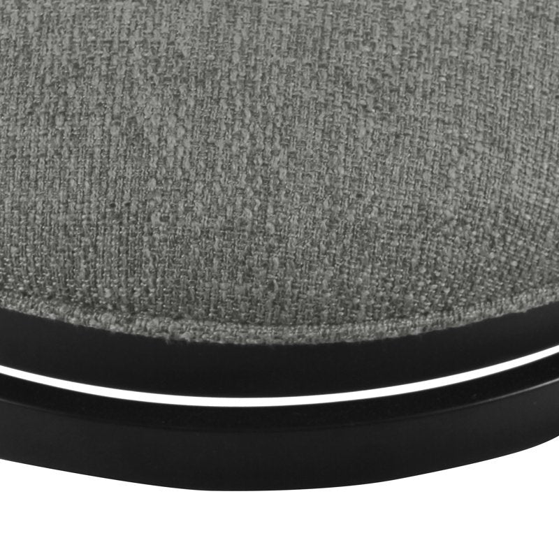 Swivel Counter Stool - 25.5" Height, Metal Base, Multiple Colors