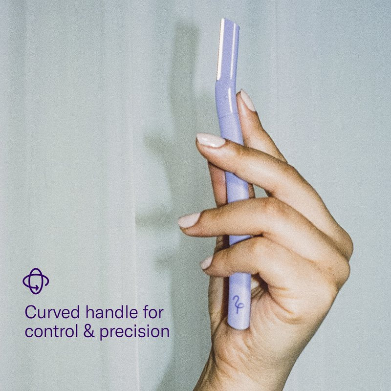 Disposable Dermaplane Facial Razors for Women - 3 Count