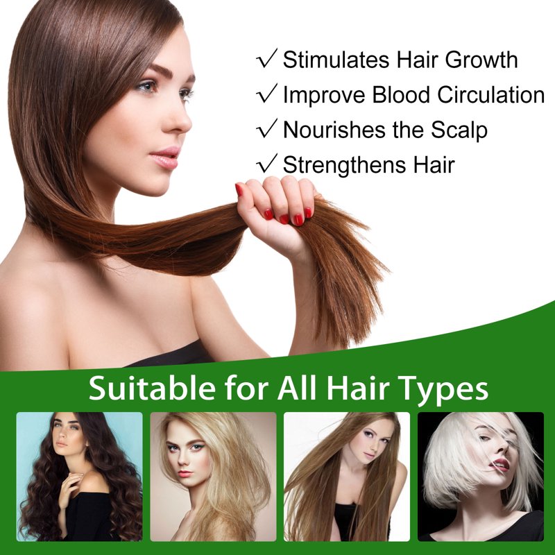 Nourishing Hair Oil with Rosemary & Castor for Dry Scalp - 1.01 fl. oz
