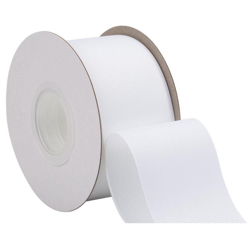 Grosgrain Ribbon 2 Inch x 25 Yards - White Premium Craft Ribbon for Hair Bows & Gift Wrapping - Variation of THIS listing