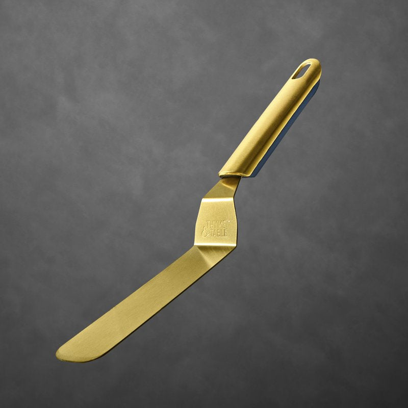 Stainless Steel Offset Spreader with Gold Finish