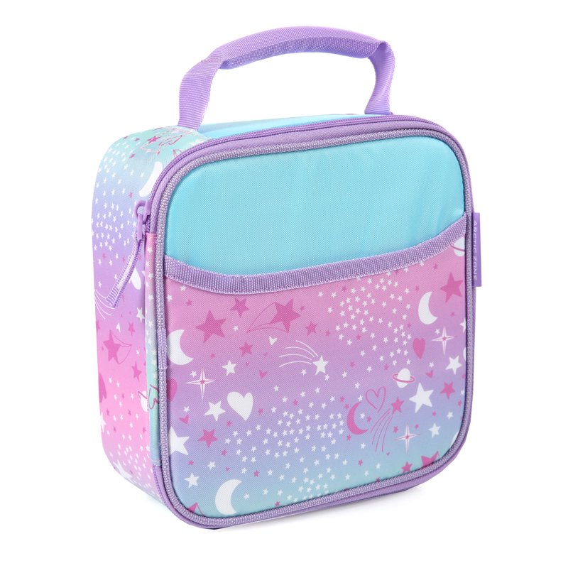 Insulated Lunch Box Combo with Container, Bottle & Ice Pack - Purple