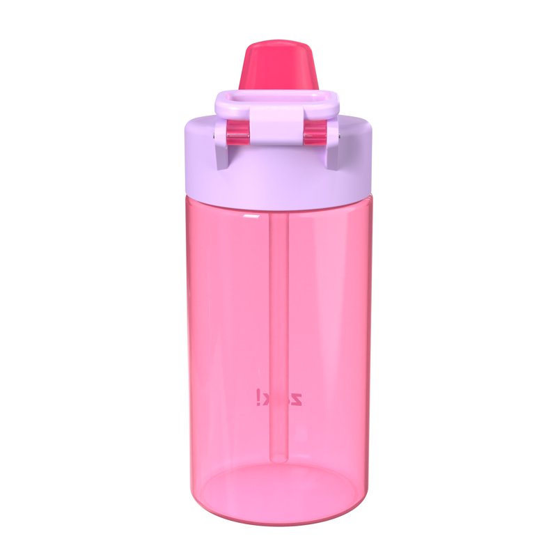 16oz Pink Jubilation Water Bottle - Durable & Leakproof