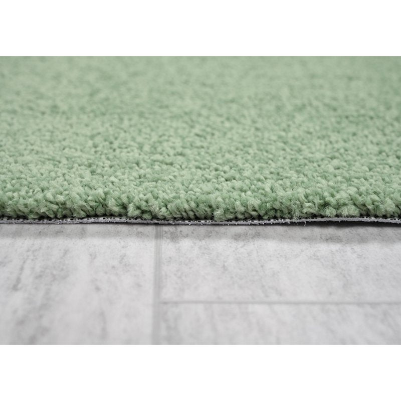 Deep Fern Garland Gramercy Washable Bathroom Rug 6' x 9'